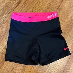 Nike pro dry fit shorts